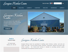 Tablet Screenshot of georgiankitchens.com